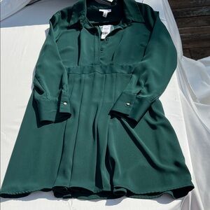 Top Shop. Green Dress. Size 12. NWT.